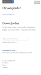 Mobile Screenshot of devonjordan.com
